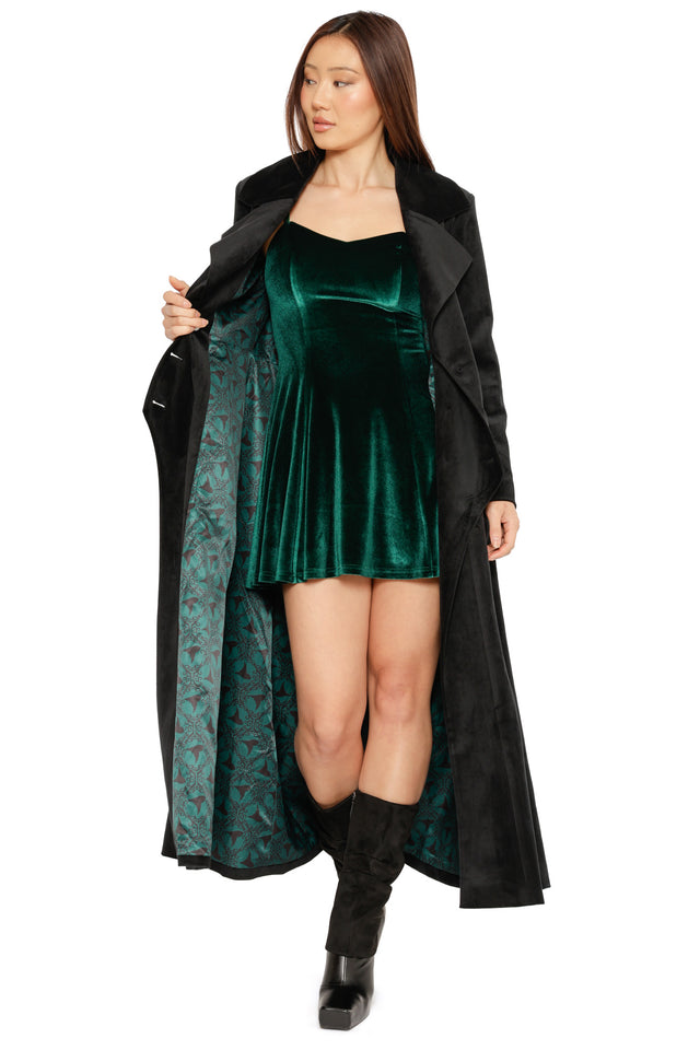 Hexed Trench Coat